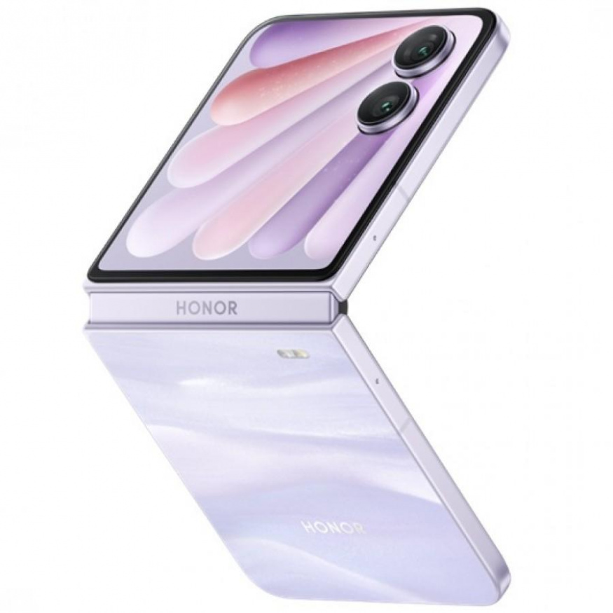 Honor Magic V Flip 2 ve fialové barvě