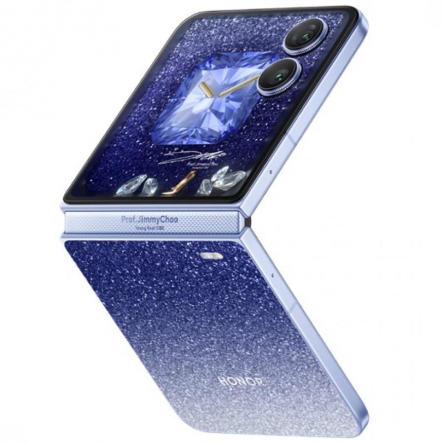 Honor Magic V Flip 2 v modré barvě