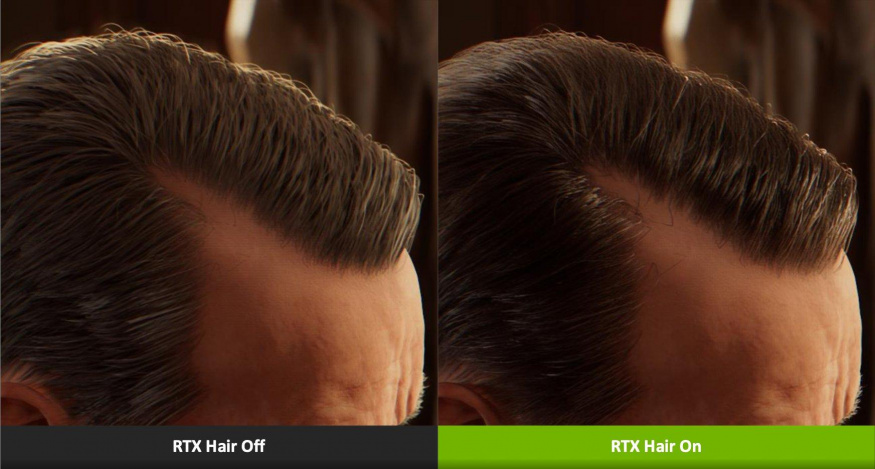 Změna v animování vlasů díky RTX