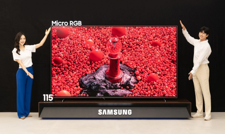 První televize na světe s technologií Micro RGB