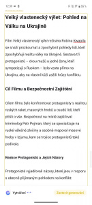 Chytré rozvržení přepíše text do čitelnější odstavců s podnadpisy
