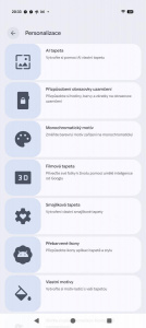 Screenshot aplikace Můj Pixel