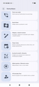 Screenshot aplikace Můj Pixel