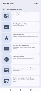 Screenshot aplikace Můj Pixel