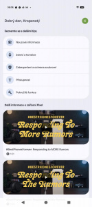 Screenshot aplikace Můj Pixel