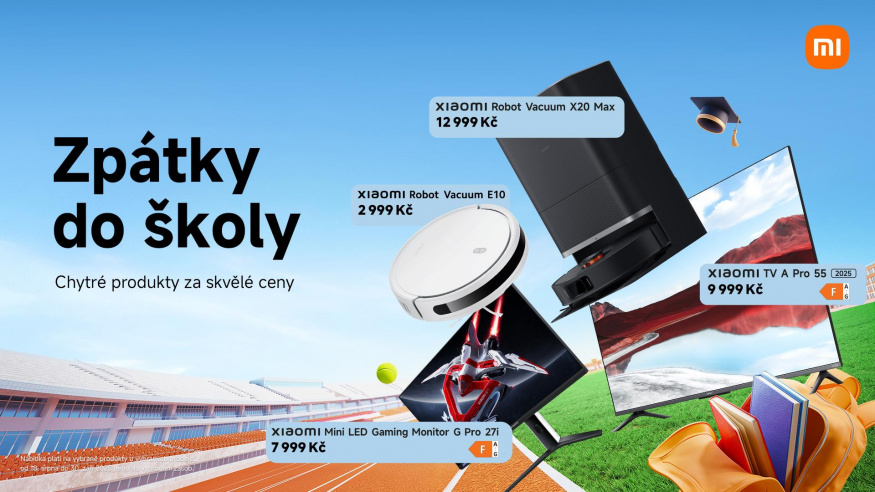 Xiaomi spouští akci Zpátky do školy: ušetřit můžete při nákupu telefonů i příslušenství