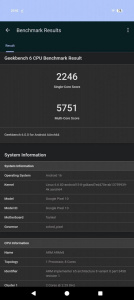 Do Geekbench 6 jsem musel telefon trošku přemlouvat