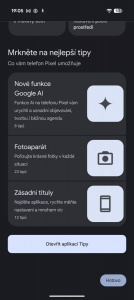Android 16 se nezapomene připomenout s AI funkcemi