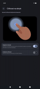 Znamená to, že když teplota půjde pod nulu, displej začne být vnímavější?