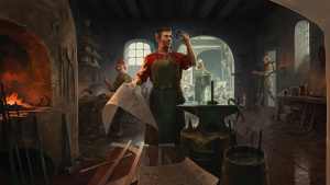 Keyart z DLC ke Kingdom Come: Deliverance 2 s názvem Legacy of the Forge
