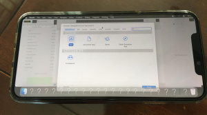 Systém macOS na iPhonu