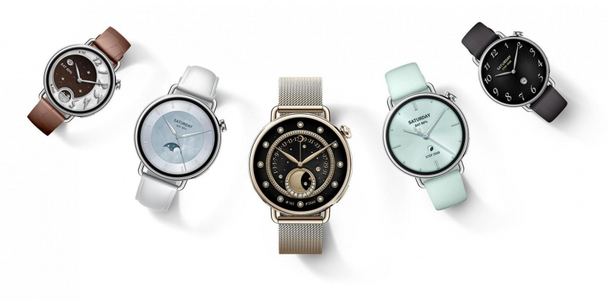 Xiaomi Watch S4 ve všech barevných variantách