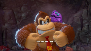 Snímek z Donkey Kong Bananza