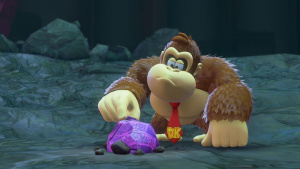 Snímek z Donkey Kong Bananza