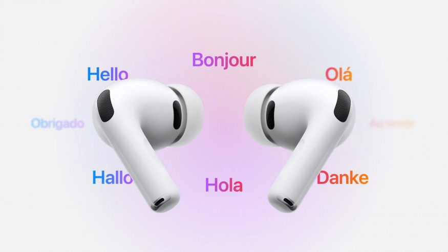 Apple AirPods Pro 3 poslouží jako osobní překladač, čeština bohužel podporovaná není