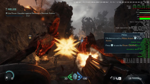 Screenshot ze hry Doom na GeForce Now s Blackwell