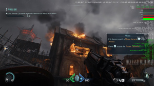 Screenshot ze hry Doom na GeForce Now s Blackwell