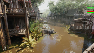 Screenshot ze hry Indiana Jones na GeForce Now s Blackwell