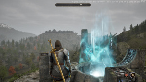 Screenshot ze hry Oblivion na GeForce Now s Blackwell