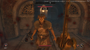 Screenshot ze hry Oblivion na GeForce Now s Blackwell