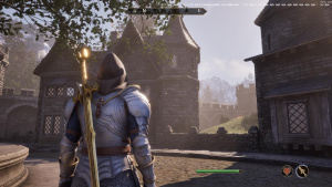 Screenshot ze hry Oblivion na GeForce Now s Blackwell