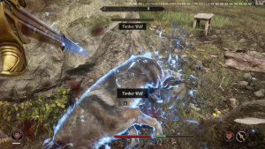 Screenshot ze hry Oblivion na GeForce Now s Blackwell