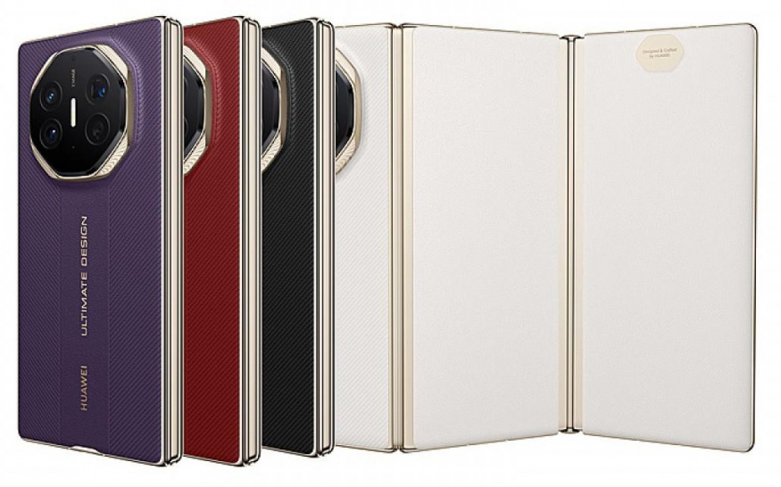 Huawei Mate XTs ve všech barevných variantách