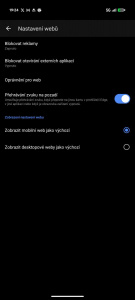 Microsoft Edge, postup nastavení přehrávání videa na pozadí