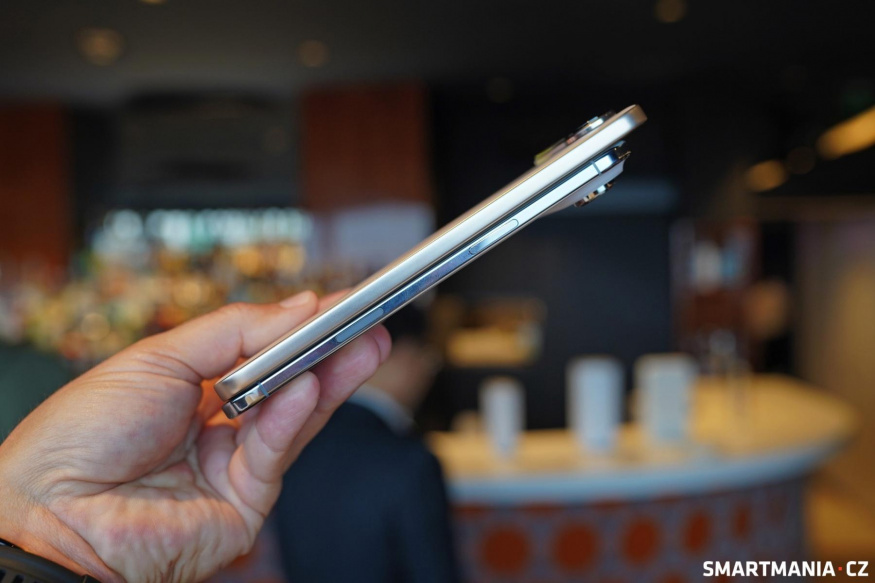 Nubia Air (6,7 mm) a iPhone Air (5,6 mm)