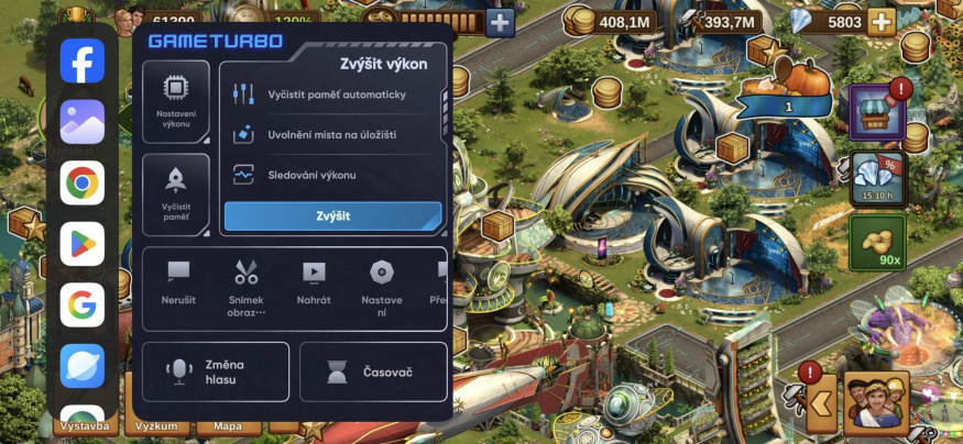Game launcher toho umí dost a má i patřičně gamerský design