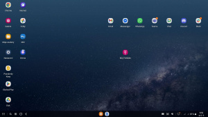 Samsung Dex si vystačí s jednou přehlednou nástrojovou lištou