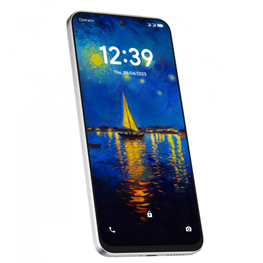TCL NXTPAPER 60 Ultra v bílé barvě zepředu
