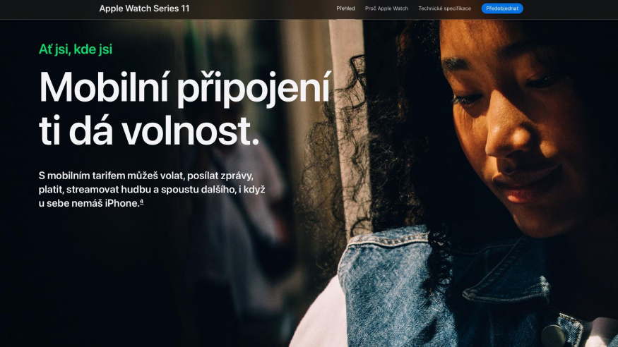 … zatímco ty české jen na „připojení“