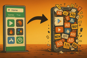 Google Play Clutter