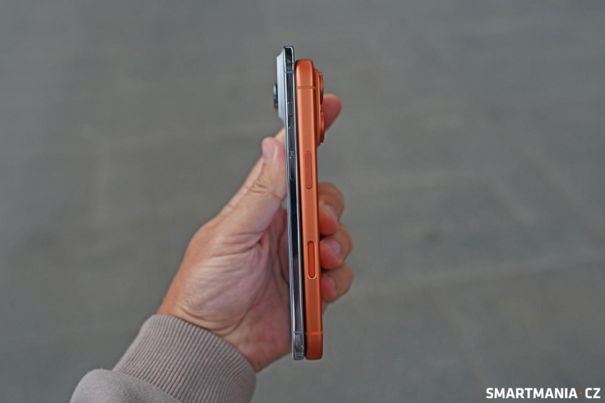 iPhone Air ve srovnání s iPhonem 17 Pro