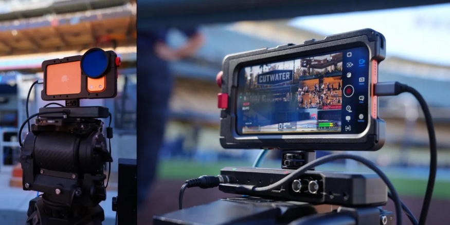 iPhone 17 Pro využitý během přenosu MLB