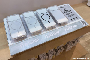 Pouzdro na iPhone 17 Pro s nově umístěným logem