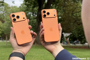 iPhone 17 Pro a Pro Max v oranžové barvě