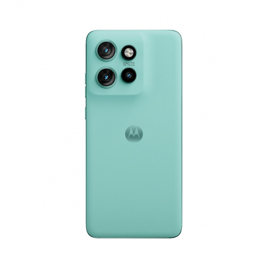Motorola Edge 60 Neo v tyrkysové barvě