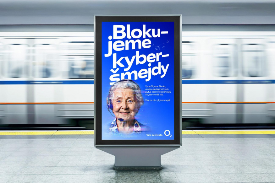 Ukázka kampaně AI babičky Alenky