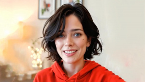 AI influencerka německého Vodafonu