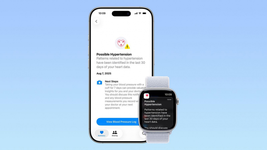 Apple Watch umí v rámci systému watchOS 26 detekovat hypertenzi