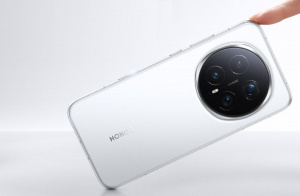 Honor Magic 8 Pro v bílé barvě