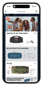 Mobilní aplikace JBL