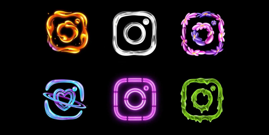 Instagramové ikony pro teenagery