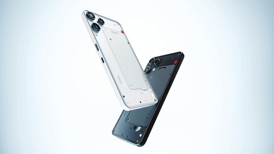 Nothing Phone 3a Lite v černé a bílé barvě