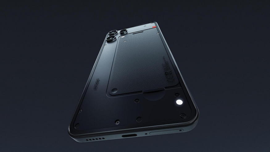 Informační LED smartphonu Nothing Phone 3a Lite