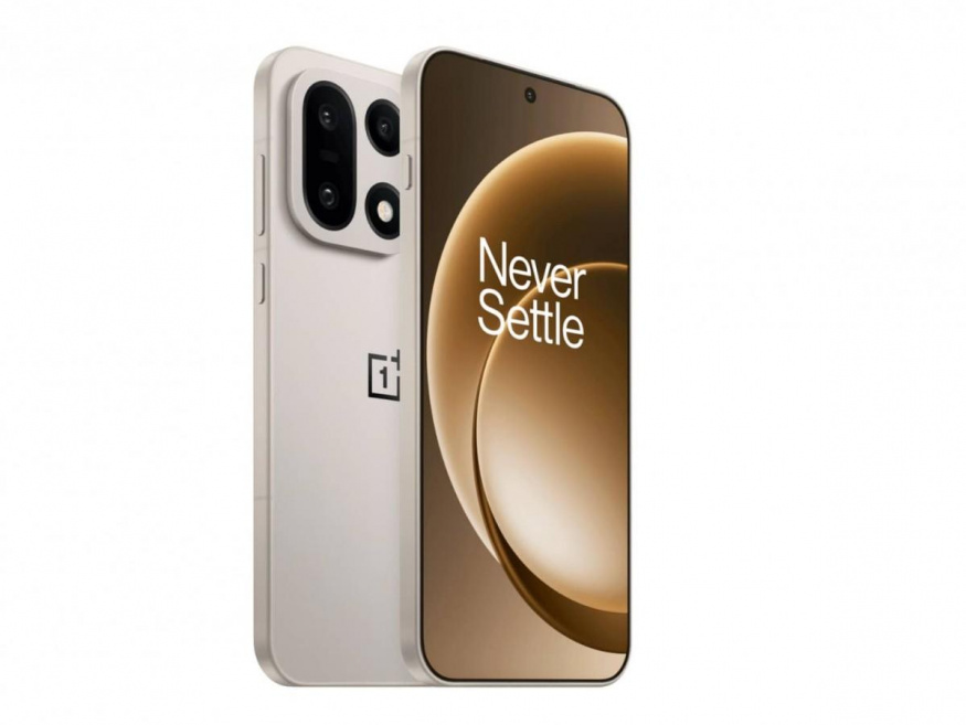 Oneplus 15 v béžové variantě
