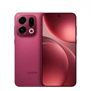 Oppo Find X9 Pro ve vínové barvě