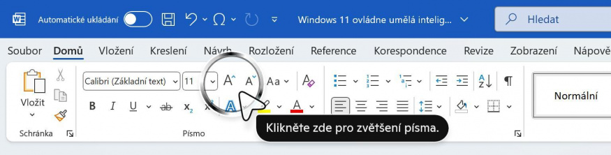 Copilot Vision v akci Copilot Vision v akci